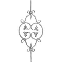 Кованая балясина (105) 37х90 см