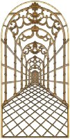 Декоративная панель вертикальная (2030) 80x160 см